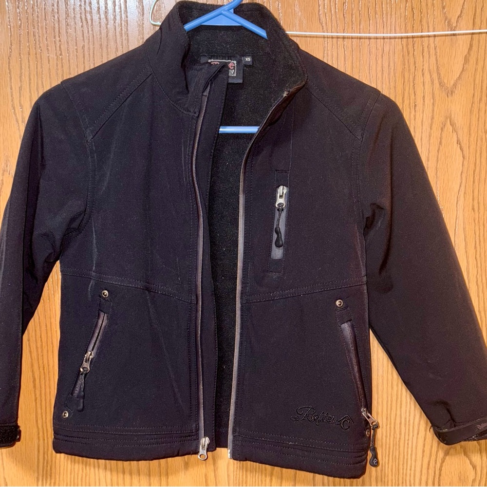 Girls Rafter C  Neoprene Black Jacket Sz XS- 4/5